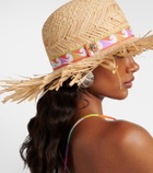 Pucci Straw sun hat