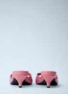 Prada Patent Leather Kitten Heel Mules