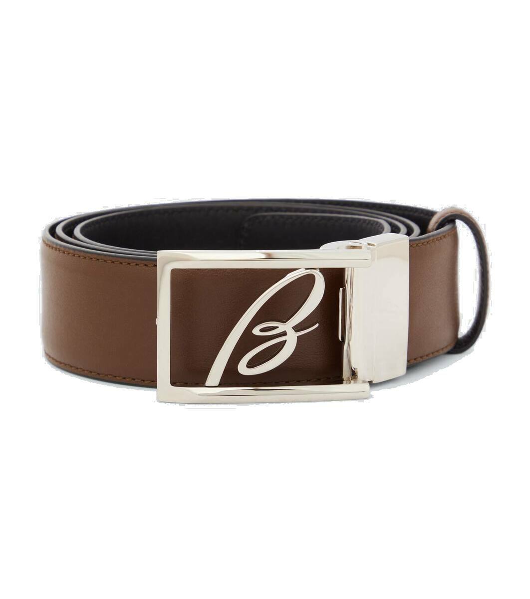 Brioni Reversible leather belt Brioni