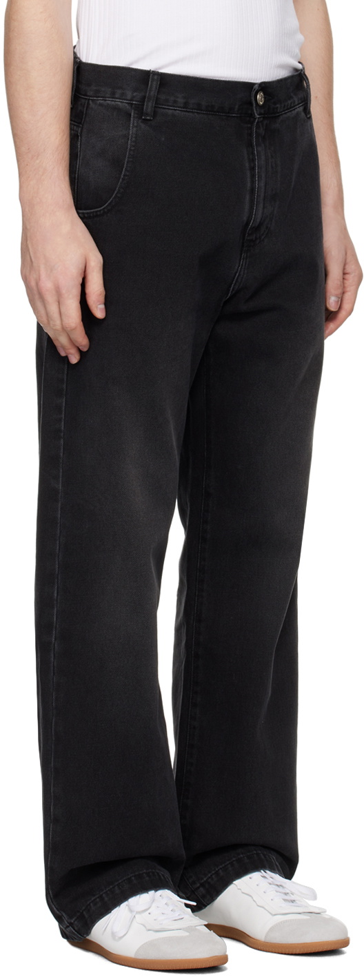 mfpen　BIGGER JEANS(BLACK) M mfpen Black Big Jeans mfpen