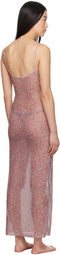 Yasmine Eslami Multicolor Nina Midi Dress