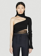 Mugler Asymmetric Bodysuit