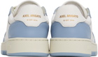 Axel Arigato White & Blue Dice Lo Sneakers