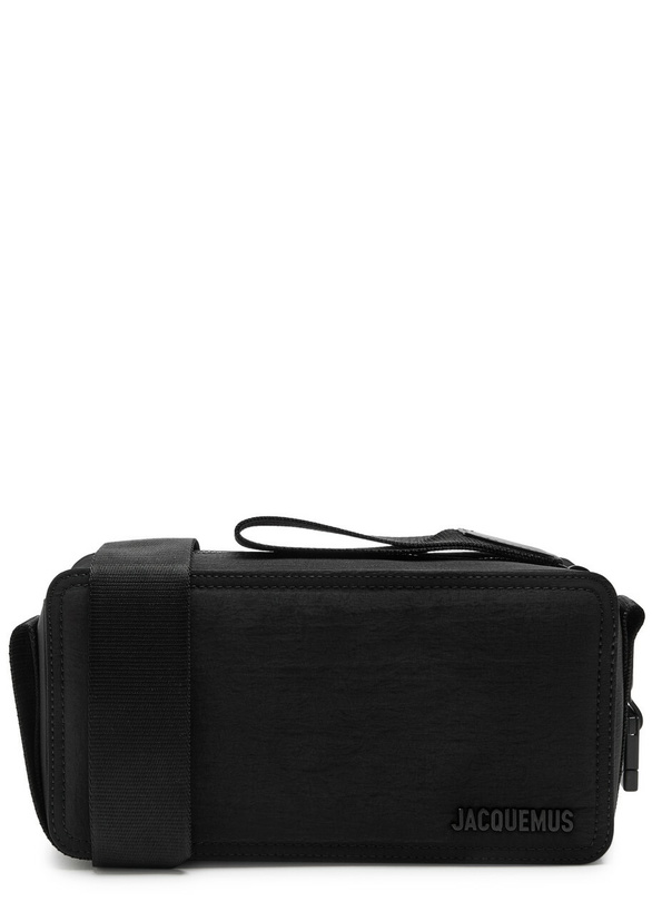 Photo: Jacquemus Le Cuerda Horizontal Nylon Cross-body bag - Black - One Size