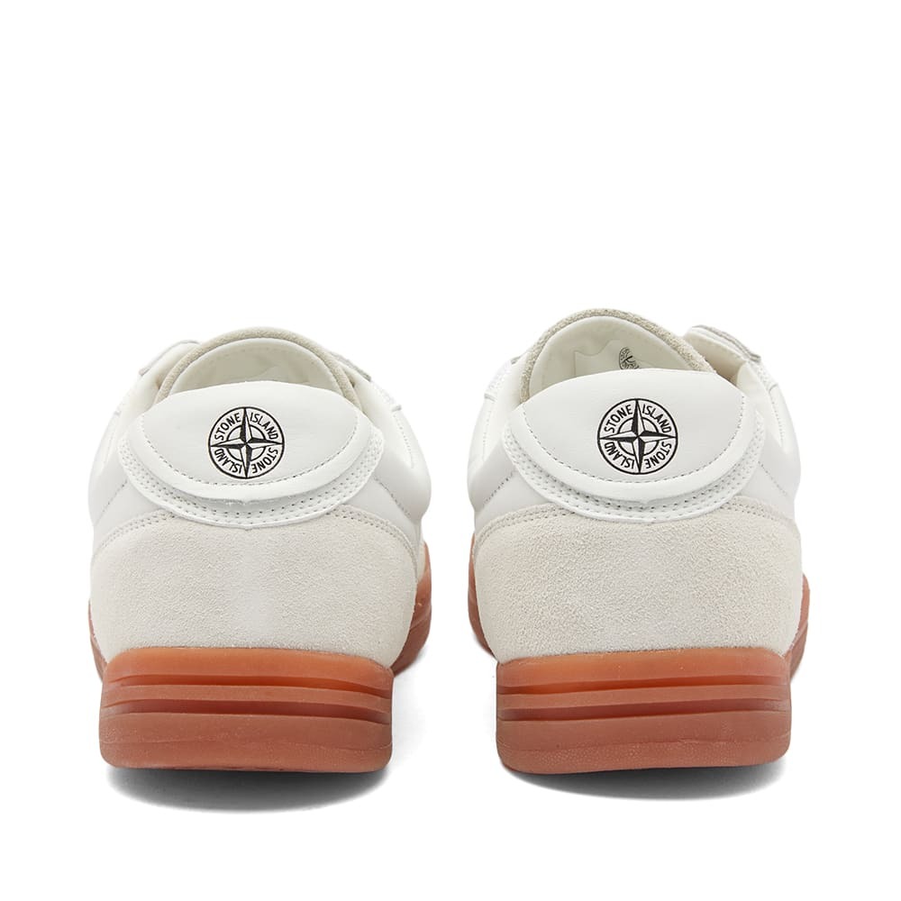 Stone Island Men's Music Sneakers in White Stone Island Stone Island Men's Music Sneakers in White Stone Island
