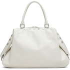 MARGESHERWOOD Off-White Dumpling Stud Bag