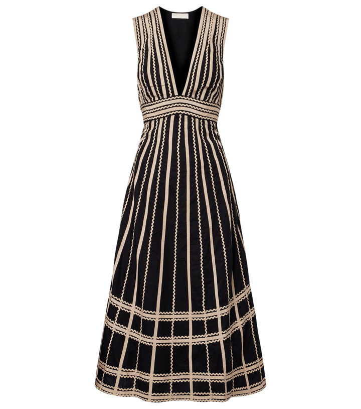 Photo: Ulla Johnson Palermo cotton poplin midi dress