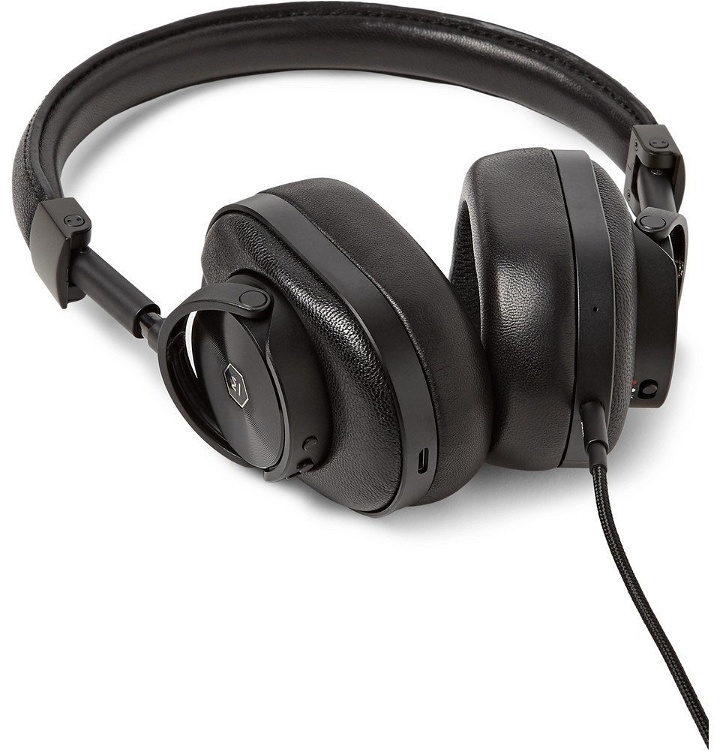 Photo: Master & Dynamic - MW60 Leather Wireless Over-Ear Headphones - Men - Black