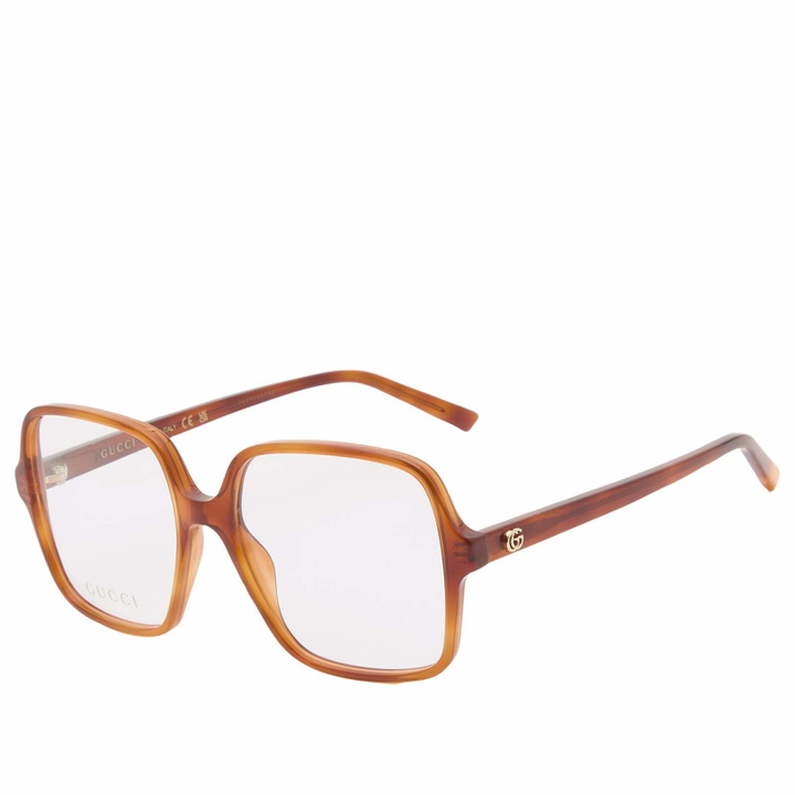 Photo: Gucci GG1994O Optical Glasses in Havana/Transparent 