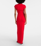 Tove Beth ruffled maxi dress