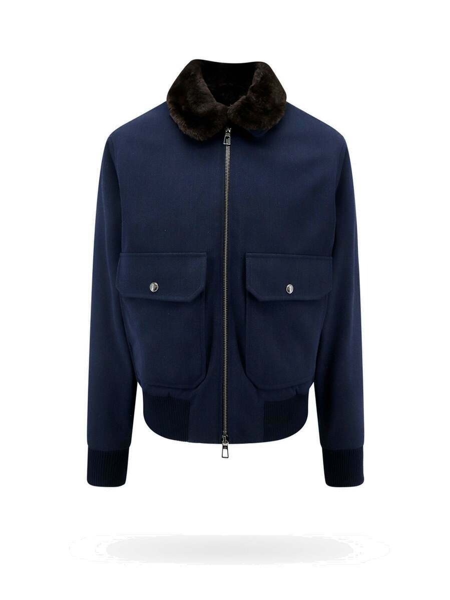 Loro Piana Jacket Blue Mens Loro Piana