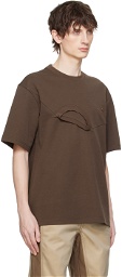 Feng Chen Wang Brown 2-In-1 T-Shirt