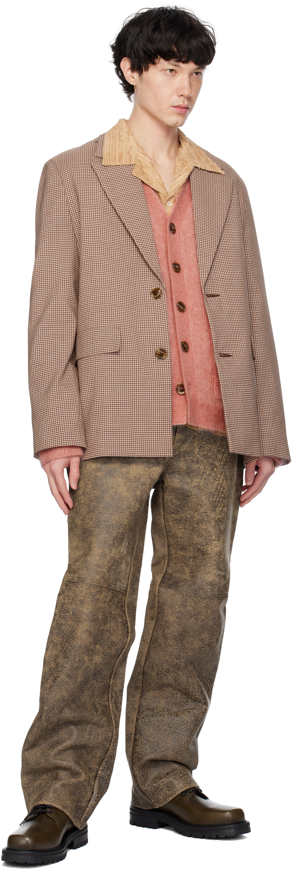 Séfr Brown Insight Blazer