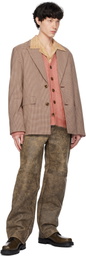 Séfr Brown Insight Blazer