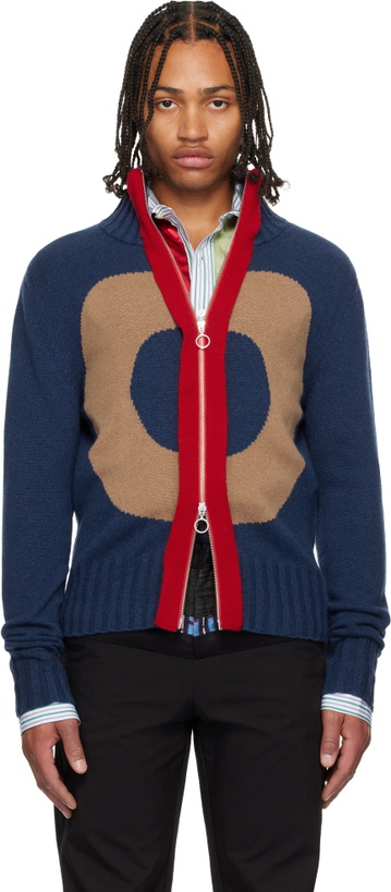 Photo: Edward Cuming Navy Vortex Window Jacket