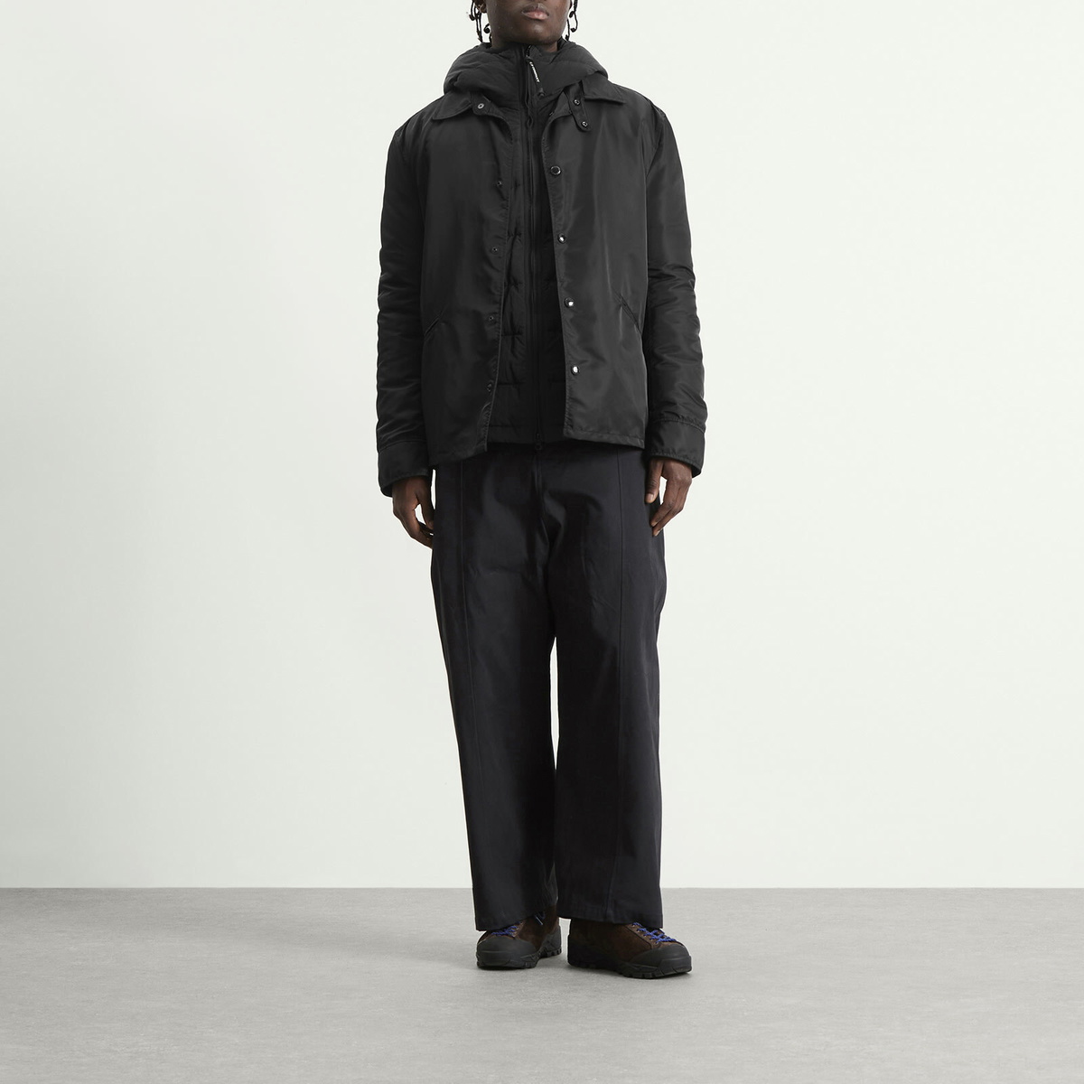 ジャケット・アウター 00's C.P COMPANY nylon goggle jacket M Junya Watanabe MAN Men's x C.P. Company Nylon Twill Goggle Jacket