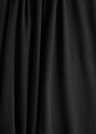 BY Malene Birger Yalia Draped Cotton Maxi Dress Black