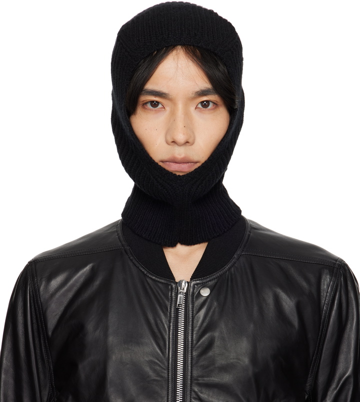 Photo: Rick Owens Black Concordians Sphinx Skull Balaclava