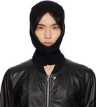 Rick Owens Black Concordians Sphinx Skull Balaclava