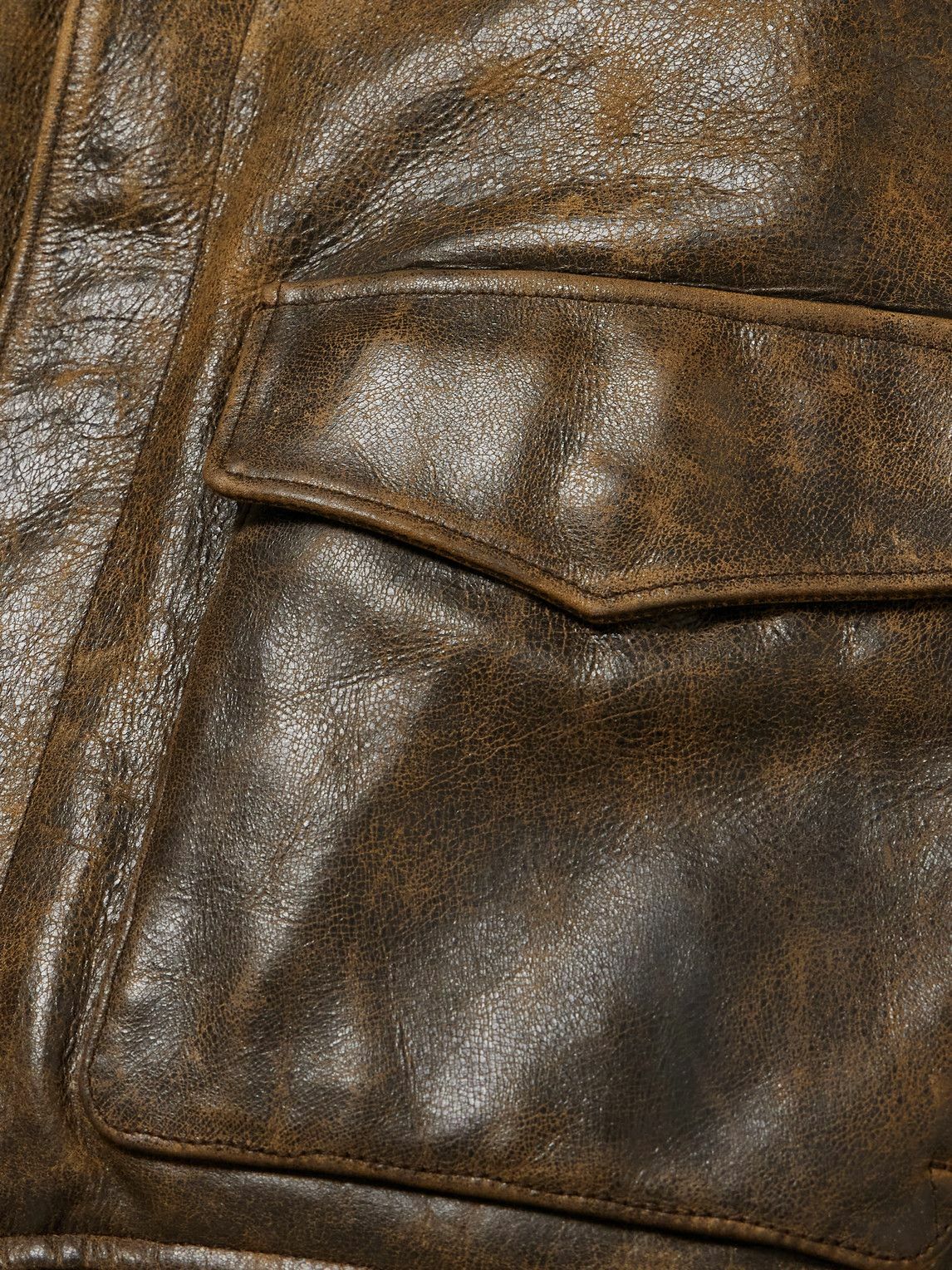 Polo Ralph Lauren - Polo Country Cracked-Leather Blouson