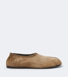 Lemaire Calf-hair slip-on shoes