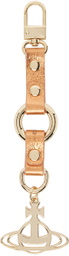 Vivienne Westwood Copper Crinkle Keychain