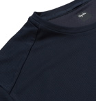 Rapha - Explore Technical Striped Stretch-Mesh T-Shirt - Blue
