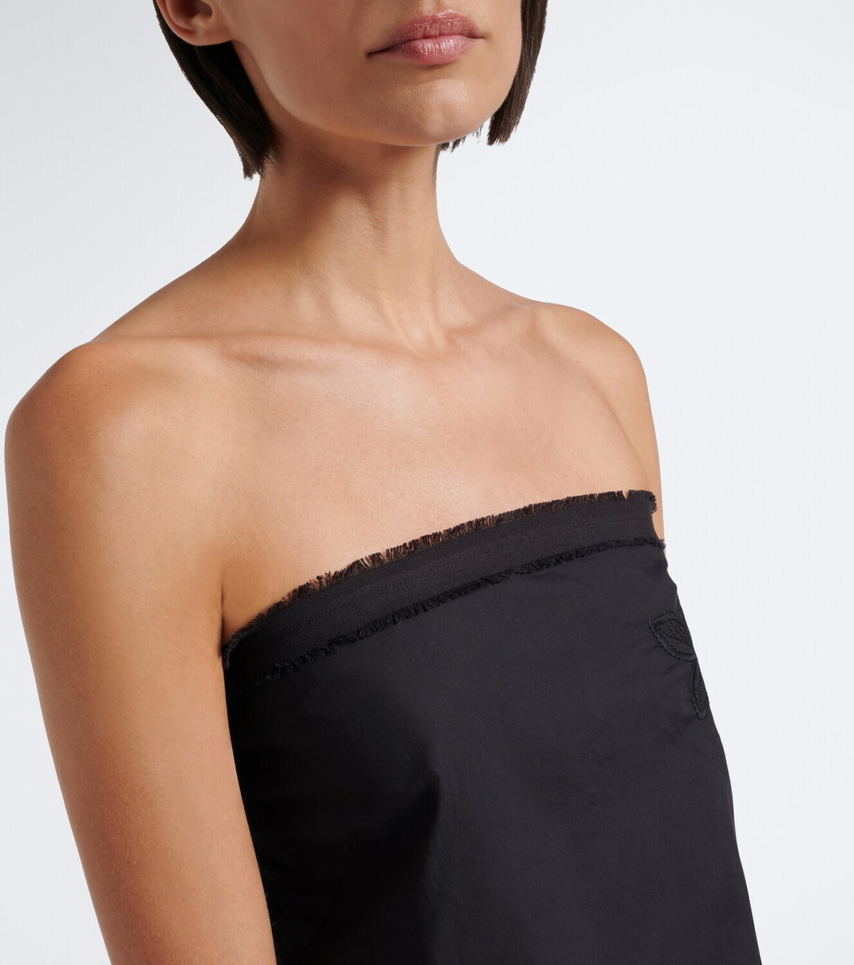 SIR Klara embroidered cotton scarf