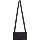 Bottega Veneta Black Fluid Messenger Bag