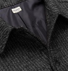 Chimala - Striped Cotton-Blend Jacquard Shirt Jacket - Black