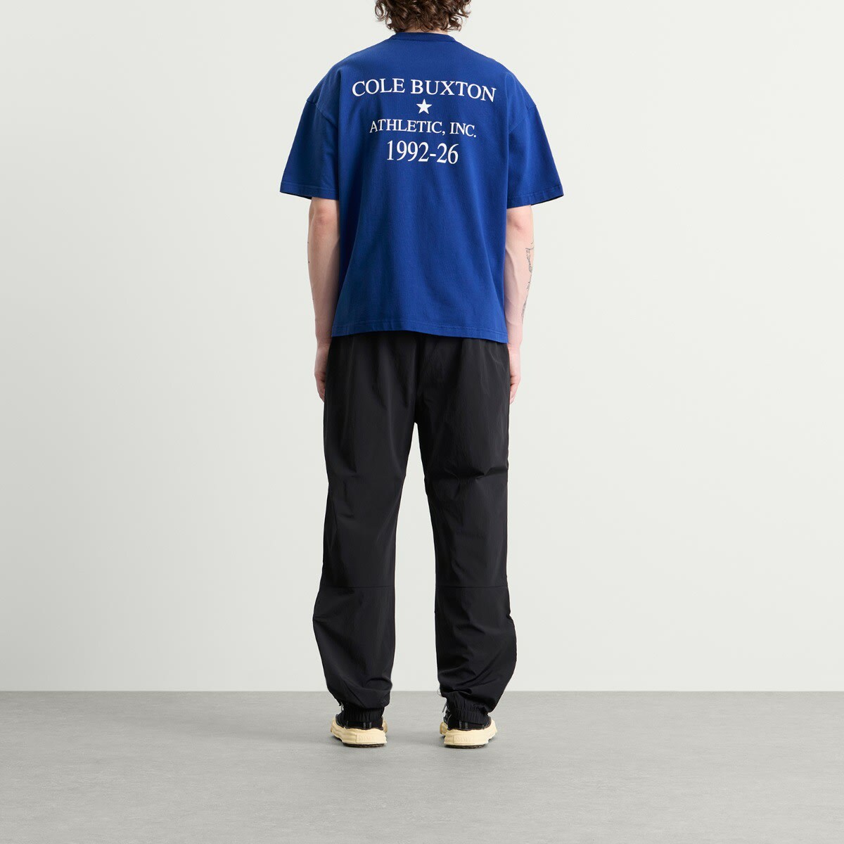 Cole Buxton Men's Athletic Inc T-Shirt in Blue