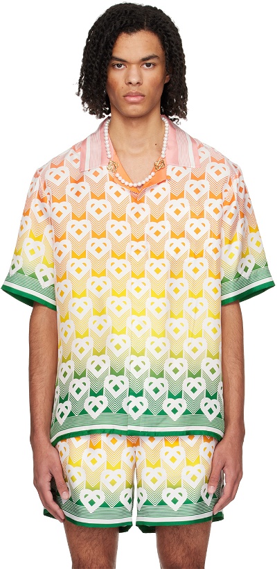 Photo: Casablanca Multicolor Printed Shirt