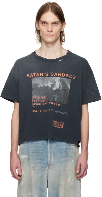 Photo: PALY Black 'Satan's Sandbox' T-shirt
