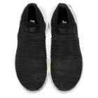 adidas Originals Black UltraBOOST Laceless Sneakers