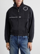 Enfants Riches Déprimés - Serge Logo-Printed Shell Jacket - Black