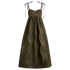 Cecilie Bahnsen Women's Alena Dress in Olive