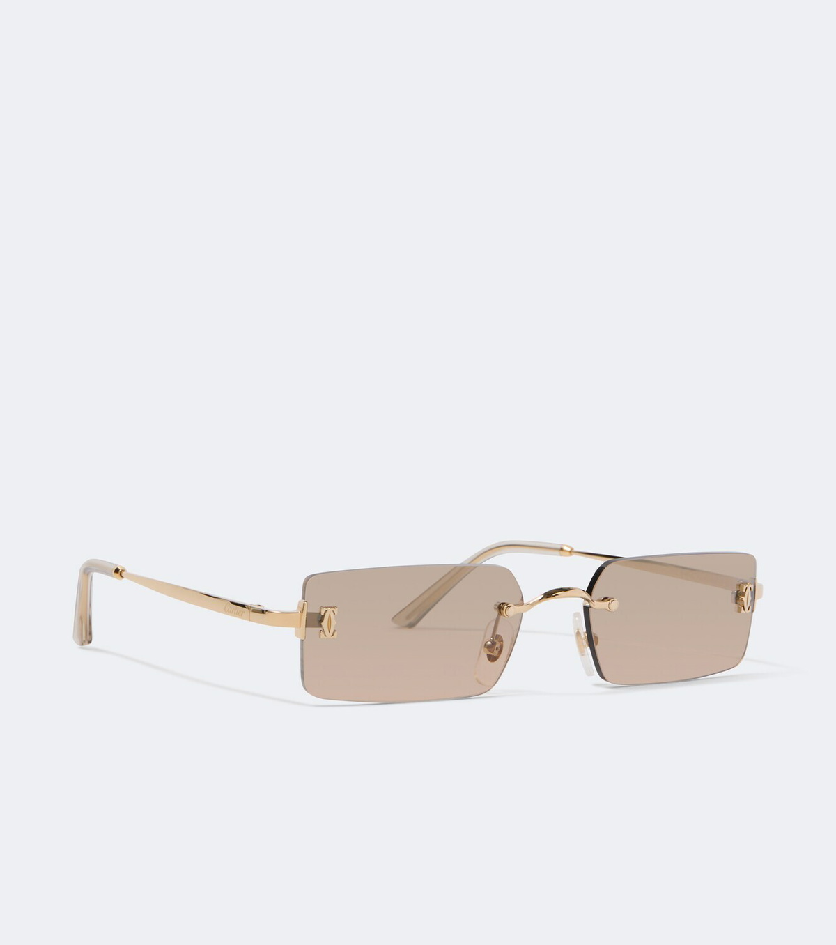 Cartier Eyewear Collection Signature C rectangular sunglasses
