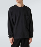 Lemaire Cotton and linen jersey T-shirt
