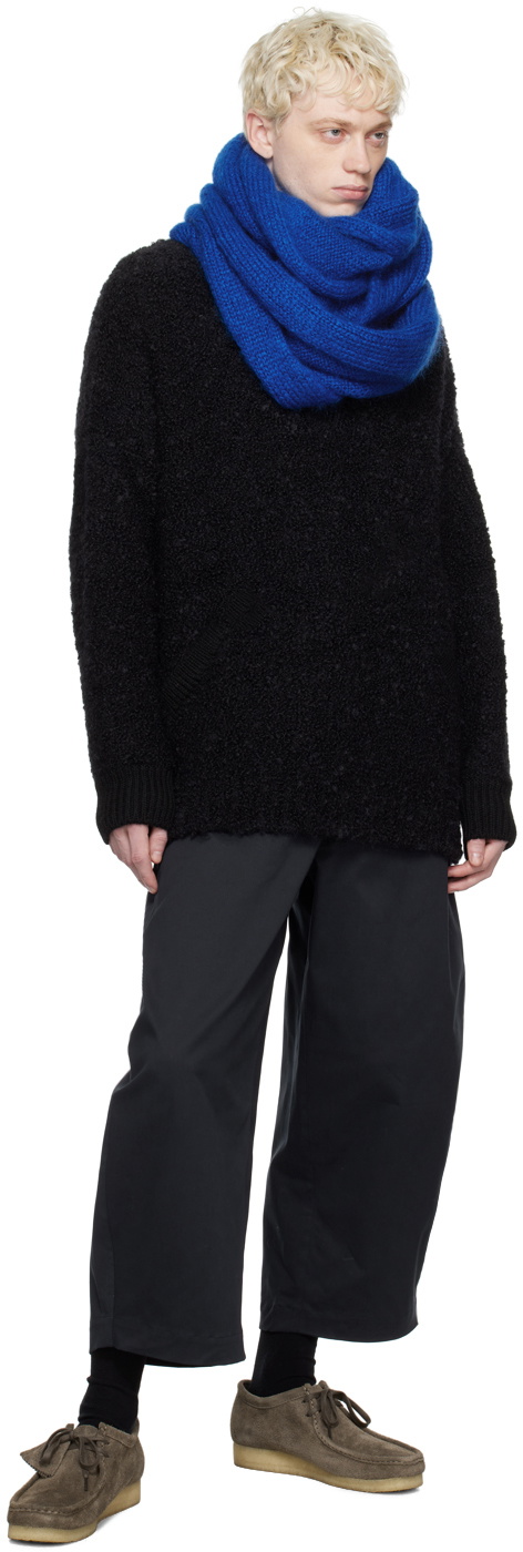Cordera Navy Curved Trousers