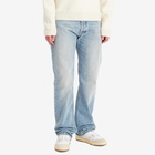 Lanvin Men's Straight Leg Jeans in Light Blue