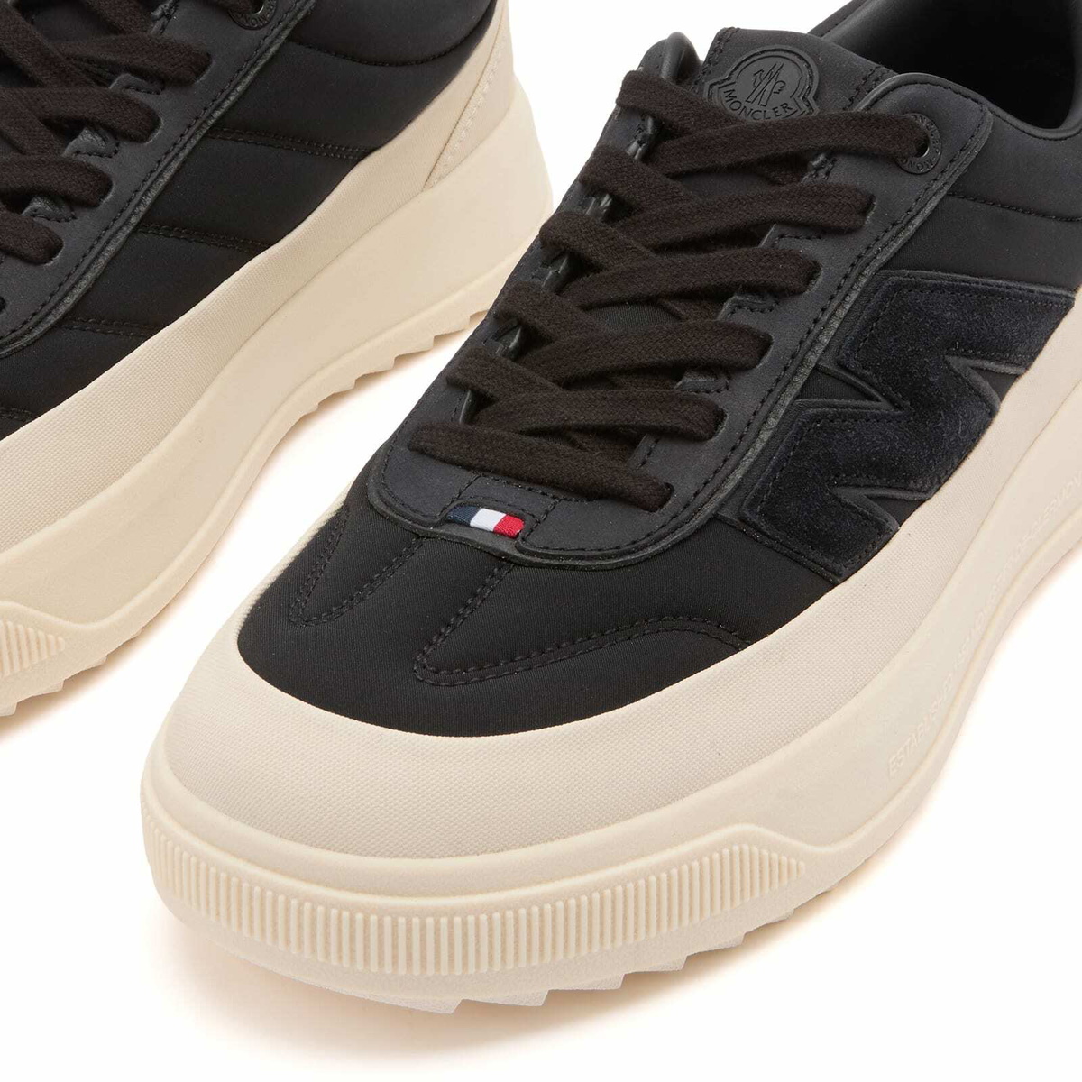 Moncler Men's Monpulse Low Top Sneakers in Black