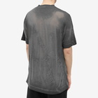 1017 ALYX 9SM Men's Transluscent Graphic T-Shirt in Black