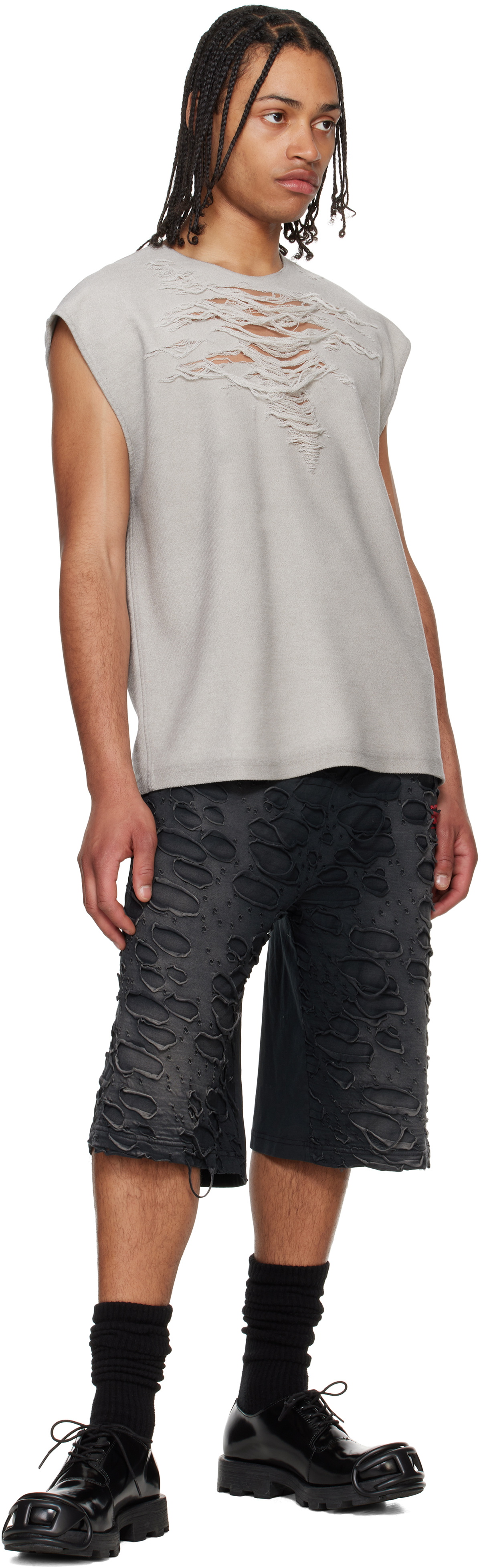 Diesel Gray S-Rub-SL Tank Top Diesel