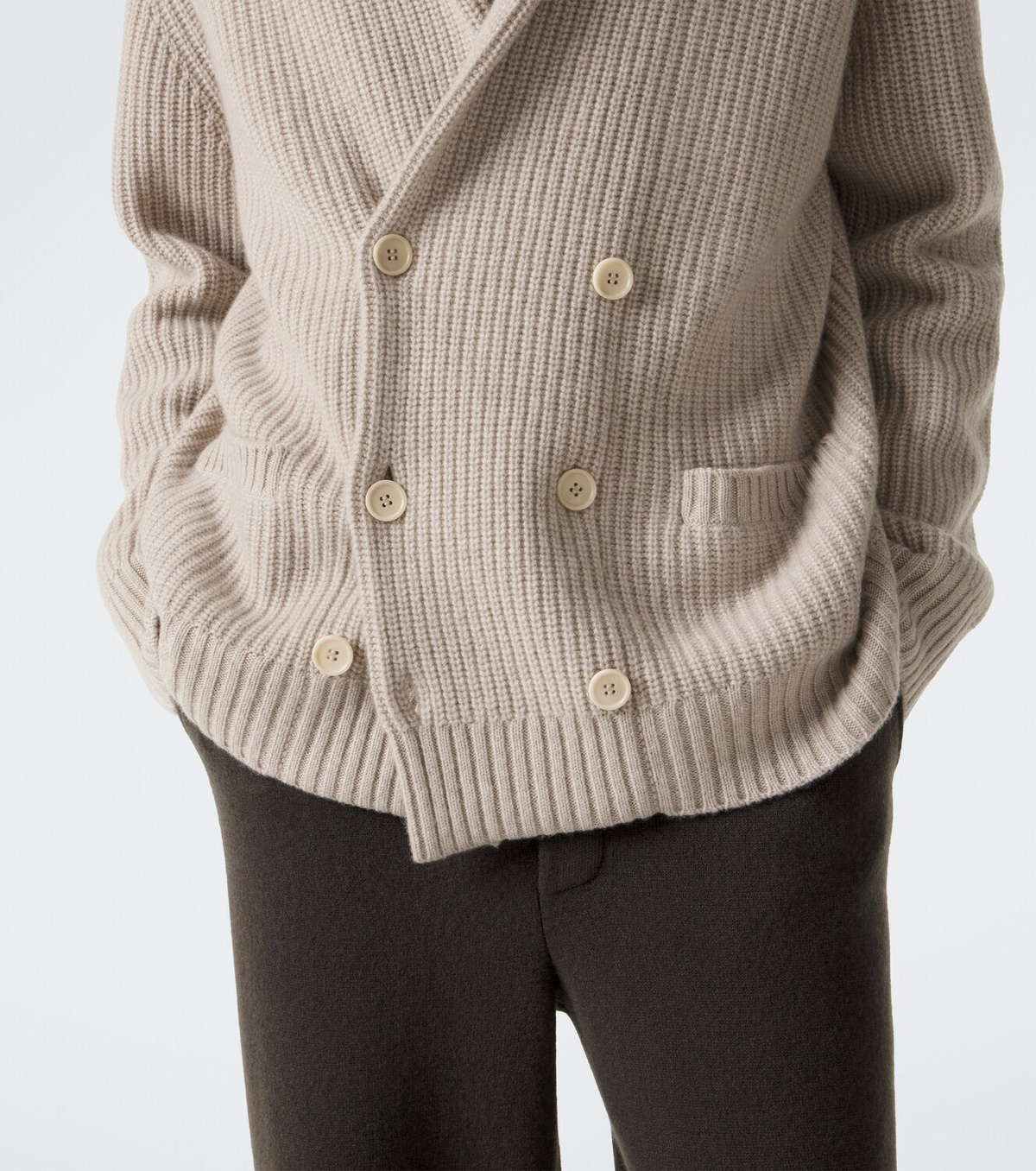 Lisa Yang Lyle double-breasted cashmere cardigan