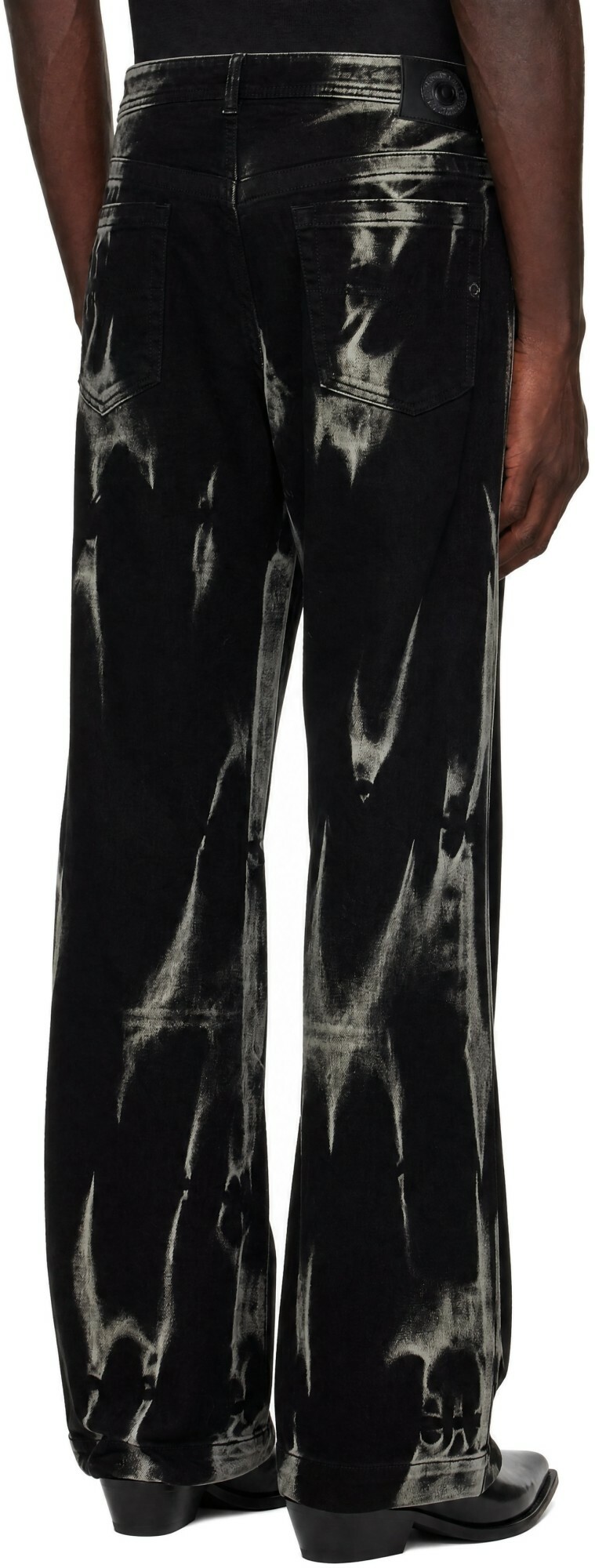 Versace Jeans Couture Black Five-Pocket Jeans
