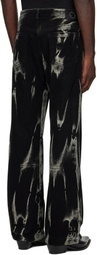 Versace Jeans Couture Black Five-Pocket Jeans