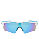 Oakley Radar EV Path Sunglasses in White/Prizm Sapphire 
