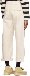 ADISH Off-White Sukkar Trousers