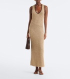 SIR Ellinor crochet cotton maxi dress