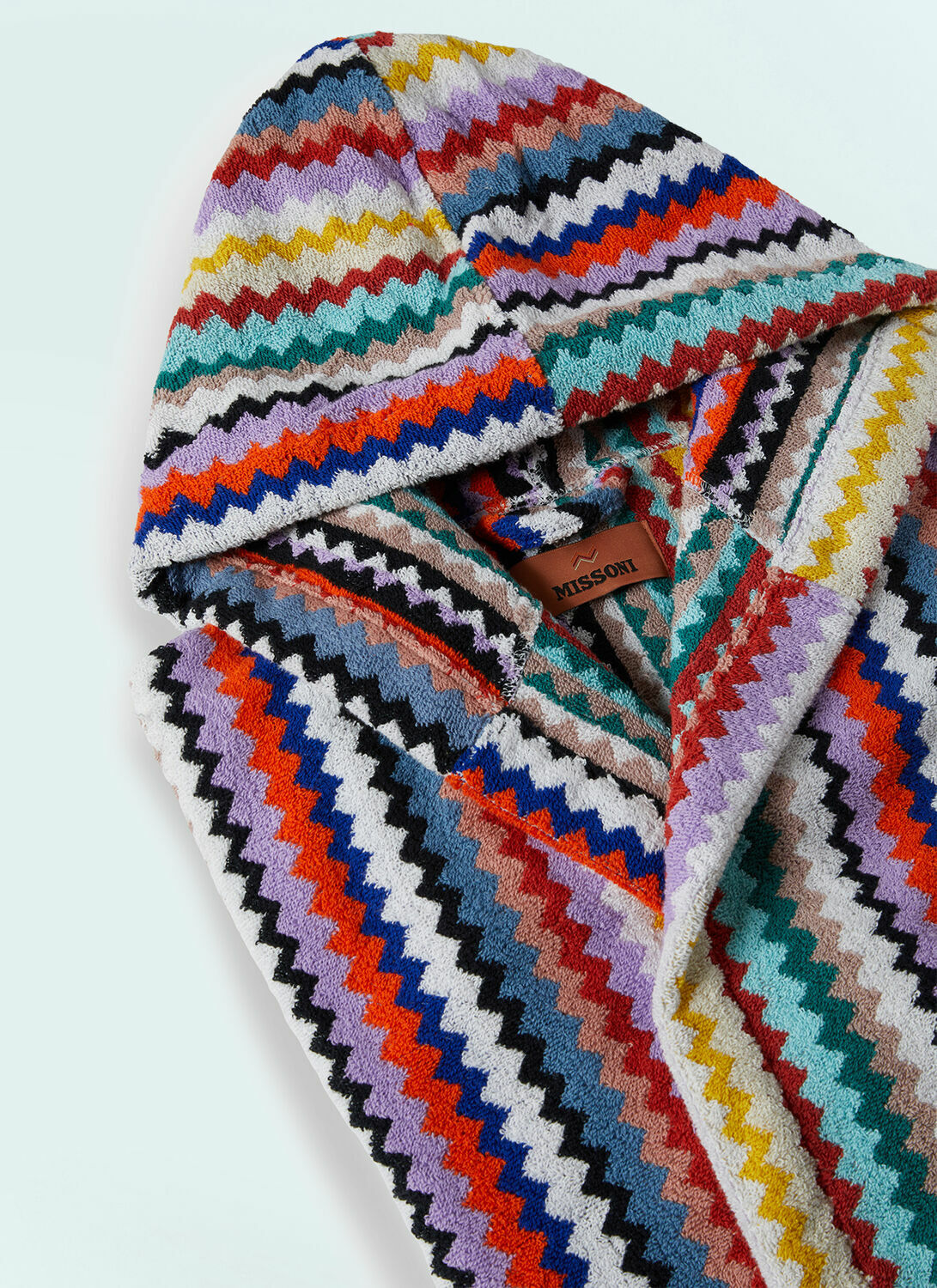 Missoni Riverbero Hooded Bathrobe